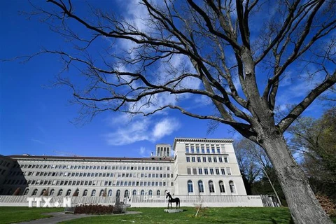 Trụ sở WTO tại Geneva, Thụy Sĩ. (Ảnh: AFP/TTXVN)