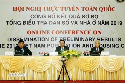 Phó Thủ tướng Vương Đình Huệ chủ trì hội nghị. (Ảnh: Nguyễn Dân/TTXVN)