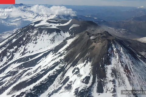 Núi lửa Nevados de Chillán. (Nguồn: sernageomin.cl)