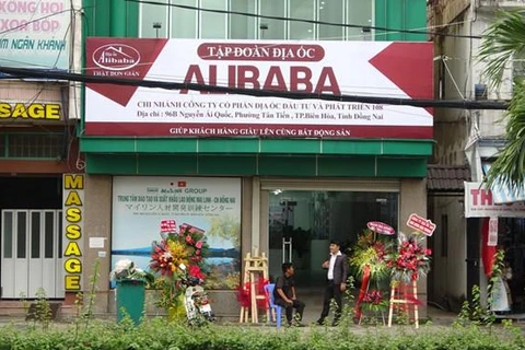 Xử lý nghiêm Công ty địa ốc Alibaba mở văn phòng trái phép ở Đồng Nai