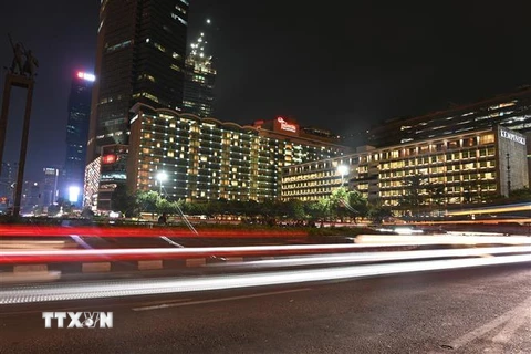 Các tòa nhà ở Jakarta, Indonesia. (Ảnh: AFP/TTXVN)