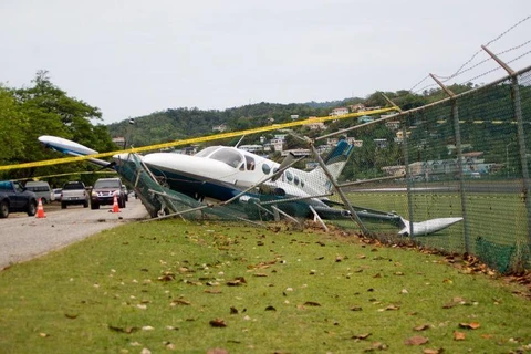 Một vụ rơi máy bay hạng nhẹ. (Ảnh minh họa: Getty Images)