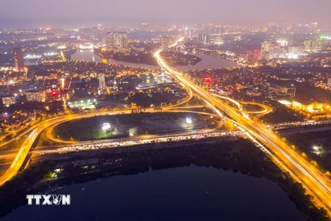 Vẻ đẹp hiện đại của Hà Nội trong những bức ảnh chụp từ trên cao