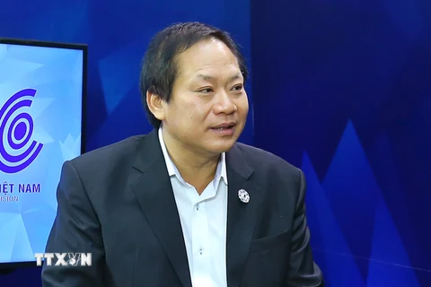 Nguyên Bộ trưởng Bộ Thông tin và Truyền thông Trương Minh Tuấn. (Ảnh: TTXVN)