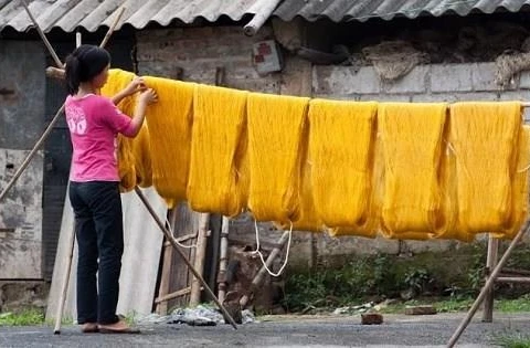 Nỗ lực bảo tồn nghề dệt lụa tơ tằm truyền thống ở Việt Nam