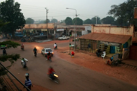 Đường phố ở Burkina Faso. (Nguồn: telegraph.co.uk)