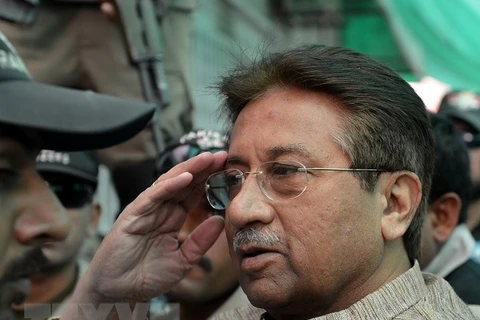 Cựu Tổng thống Pakistan Pervez Musharraf. (Nguồn: AFP/TTXVN)