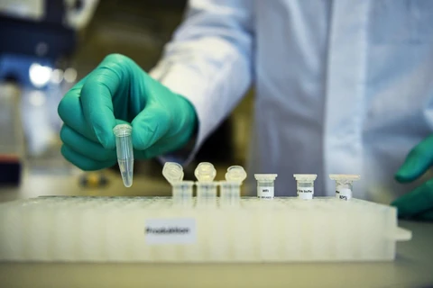 Hoạt động nghiên cứu vắcxin tại công ty CureVac (Nguồn: Reuters)