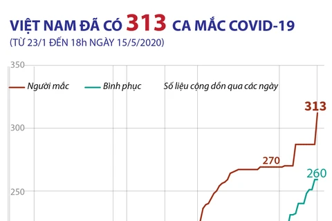 Việt Nam có 313 ca mắc COVID-19, 55% là cách ly ngay sau khi nhập cảnh