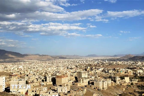 Toàn cảnh thủ đô Sanaa, Yemen. (Ảnh: THX/TTXVN)