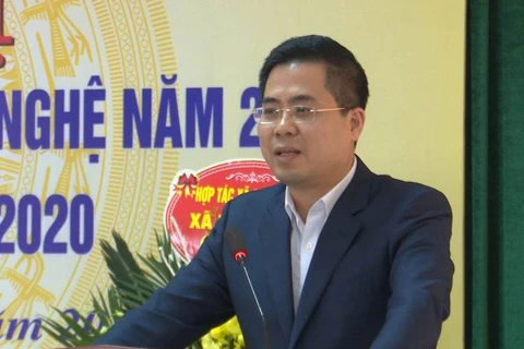 Tân Thứ trưởng Bộ Khoa học và Công nghệ Nguyễn Hoàng Giang. (Nguồn: Chinhphu.vn)