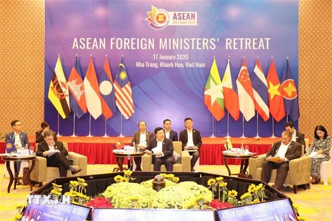 Hội nghị hẹp Bộ trưởng Ngoại giao ASEAN (AMM Retreat) ngày 17/1/2020, tại Nha Trang, Khánh Hòa. (Ảnh minh họa: Tiên Minh/TTXVN)