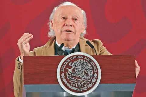 Bộ trưởng Môi trường Victor Toledo, cũng là nhà môi trường học nổi tiếng của Mexico. (Nguồn: eluniversal.com.mx)