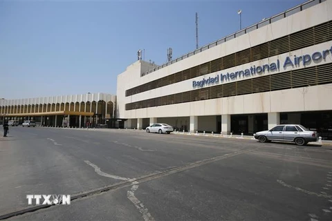Sân bay quốc tế ở thủ đô Baghdad, Iraq ngày 23/7/2020. (Ảnh: AFP/TTXVN)