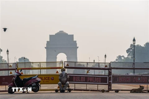 Thủ đô New Delhi, Ấn Độ. (Ảnh: AFP/TTXVN)