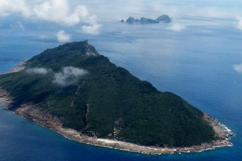 Quần đảo tranh chấp mà Tokyo gọi là Senkaku còn Trung Quốc gọi là Điếu Ngư. (Nguồn: cnn.com)