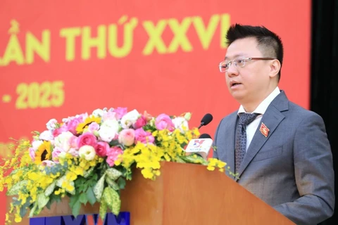 Đồng chí Lê Quốc Minh, Phó Tổng giám đốc TTXVN. (Ảnh: Thành Đạt/TTXVN)