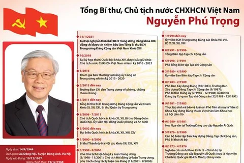 Tiểu sử Tổng Bí thư, Chủ tịch nước CHXHCN Việt Nam Nguyễn Phú Trọng