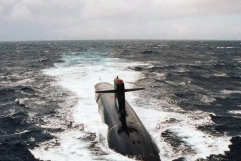Tàu ngầm hạt nhân thuộc lớp Le Triomphant của Pháp. (Nguồn: Wikipedia)