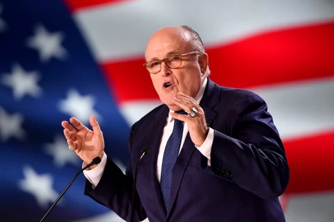Ông Rudolph Giuliani - cựu Thị trưởng New York, sau này là luật sư riêng của cựu Tổng thống Mỹ Donald Trump. (Nguồn: Getty Images)