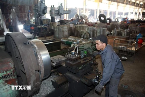 Nhà máy thép Trường Sơn (Công ty TNHH Minh Bạch). (Ảnh minh họa: Danh Lam/TTXVN)