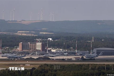 Toàn cảnh căn cứ không quân của Mỹ tại Ramstein, gần Lashtuhl, Đức. (Ảnh: Reuters/TTXVN)
