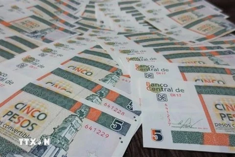 Đồng peso của Cuba. (Ảnh: Via Hero/TTXVN)