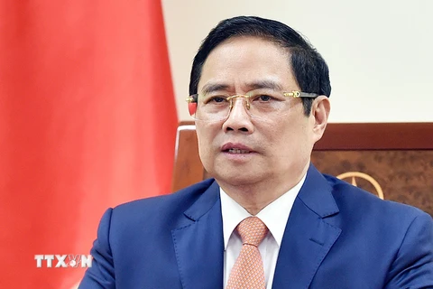 Thủ tướng Phạm Minh Chính. (Ảnh: Dương Giang-TTXVN)