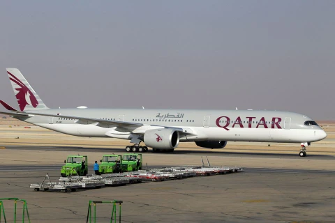 Máy bay của Qatar Airways. (Nguồn: Reuters)