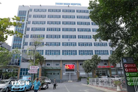Bệnh viện Thanh Nhàn. (Ảnh: Hoàng Hiếu/TTXVN)