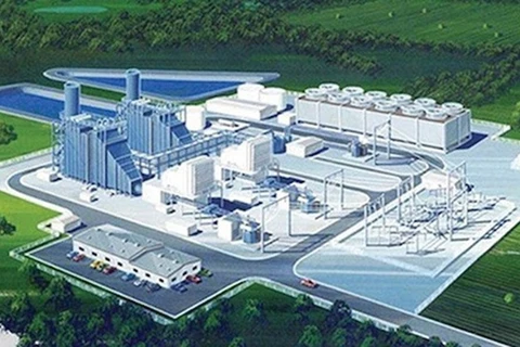 Phối cảnh Nhà máy Nhiệt điện khí LNG Bạc Liêu. (Nguồn: laodong.vn)