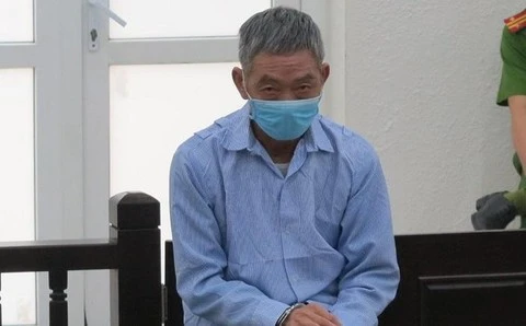Bị cáo Đỗ Văn Minh tại tòa. (Nguồn: congan.com.vn)