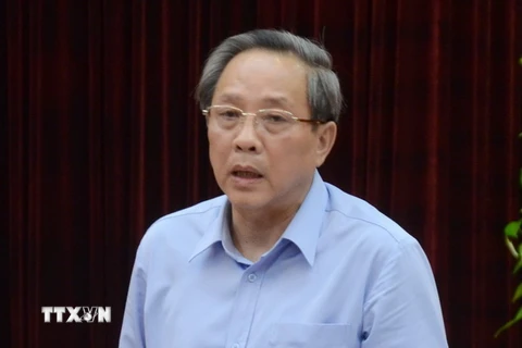 Ủy viên Trung ương Đảng, Phó trưởng Ban Tổ chức Trung ương Hoàng Đăng Quang. (Ảnh: Quốc Dũng/TTXVN)