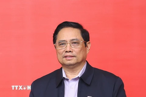 Thủ tướng Chính phủ Phạm Minh Chính. (Ảnh: Dương Giang/TTXVN)