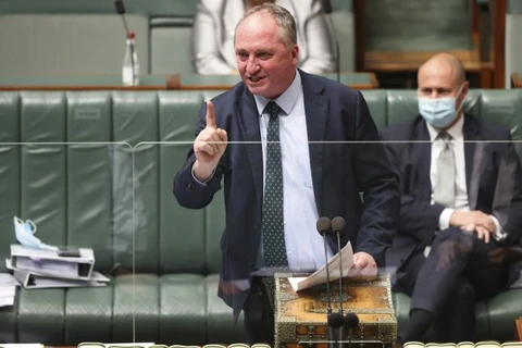 Phó Thủ tướng Australia Barnaby Joyce. (Nguồn: afr.com)