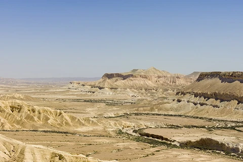 Sa mạc Negev. (Nguồn: Wikipedia)