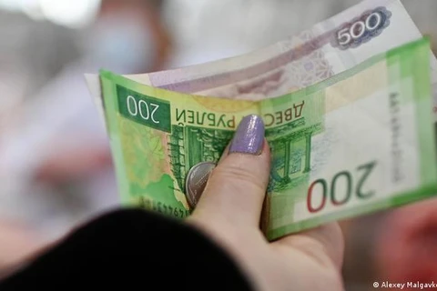 Đồng ruble của Nga. (Nguồn: Reuters)