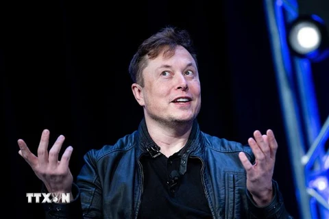 Tỷ phú Elon Musk tham dự một sự kiện ở Washington, DC., Mỹ. (Ảnh: AFP/TTXVN)