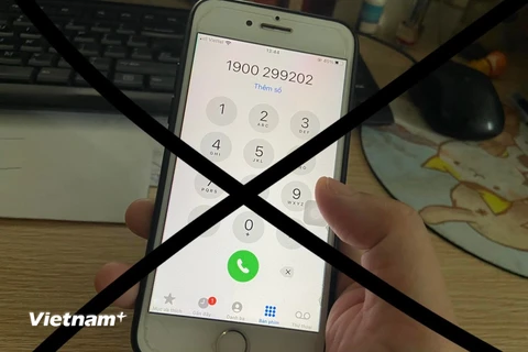 Người dân cần cảnh giác với những số điện thoại giả mạo tổng đài. (Nguồn: Vietnam+)