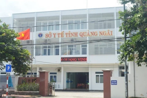 Sở Y tế Quảng Ngãi. (Nguồn: baogiaothong.vn)