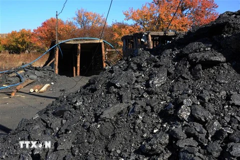 Một mỏ than tại Ukraine. (Ảnh minh họa: AFP/TTXVN)