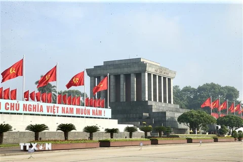 Lăng Chủ tịch Hồ Chí Minh. (Ảnh: Lâm Khánh/TTXVN)