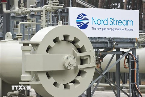 Hệ thống đường ống dẫn khí của "Dòng chảy phương Bắc 1" (Nord Stream 1) trên đất liền tại Lubmin, Đức. (Ảnh: AFP/TTXVN)