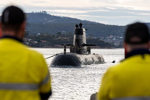 Tàu ngầm Australia. (Nguồn: news.usni.org)