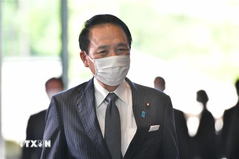 Bộ trưởng Tư pháp Yasuhiro Hanashi. (Ảnh: AFP/TTXVN)