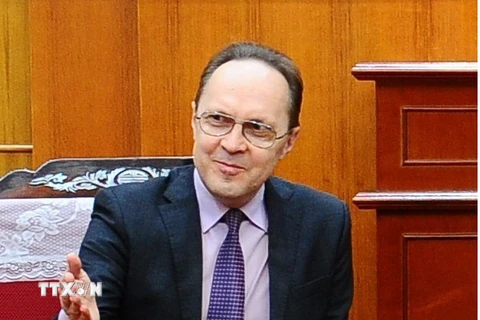 Đại sứ Gennady Bezdetko. (Ảnh: Minh Đức/TTXVN)