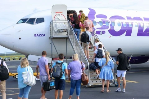 Máy bay của hãng hàng không giá rẻ Bonza. (Nguồn: traveller)
