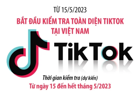 [Infographics] Bắt đầu kiểm tra toàn diện TikTok tại Việt Nam