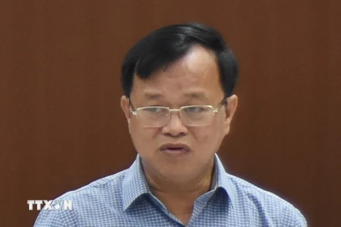 Ông Cao Tiến Dũng, Chủ tịch UBND tỉnh Đồng Nai. (Ảnh: Công Phong/TTXVN)