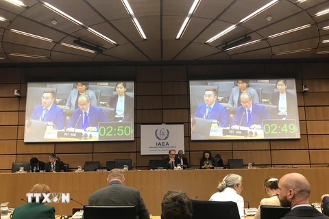 Cuộc họp Hội đồng Thống đốc IAEA tháng 6. (Ảnh: TTXVN phát)
